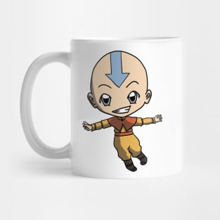Avatar The Last Airbender Chibi Aang sticker Mug
